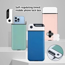 Listing image for Smart Phone Lock Box Timer Bag Portable Mobile Phone Safe Locking Case Lockbox
