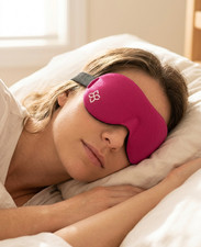 Listing image for Bedtime Bliss Sleeping 3D Eye Mask Pink with Moldex Ear Plugs Bamboo + Cotton