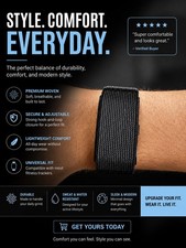 Listing image for Fitness/health Tracker band tracks Heart Rate Sleep Monitor Waterproof. Uk