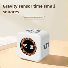 Listing image for Productivity Timer Cube Gravity Sensor LED Display 4 Preset Time Mini Digital UK
