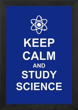 Listing image for Study Science Framed Wall Art Poster Print Picture
