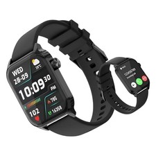 Listing image for Trausi Smart Watch Model TG08 Fitness Tracker Sleep Monitoring & Steps Black
