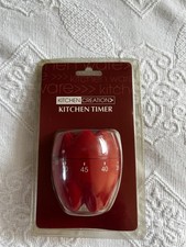 Listing image for Cute Red Pepper Kitchen Timer ADHD Focus Timer Study Pomodoro Desk