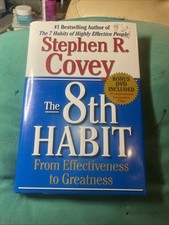 Listing image for 8th Habit: From Effectiveness to Greatness by STEPHEN R. COVEY - SIGNED (HC)