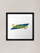 Listing image for Technology Framed Art Print Framed Wall Art Poster Canvas Print Picture