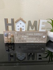 Listing image for Free Standing Home Plaque Sign | Inspirational Home Décor | Perfect for Living