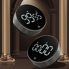 Listing image for Efficana Magnetic Productivity Digital Kitchen Timer Clock Rotary Timer Home
