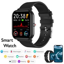 Listing image for Smart Watch Fitness Tracker Blood Pressure Heart Rate Sport Watches Men Women UK