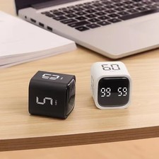 Listing image for Digital Cube Timer LED Display Countdown Productivity Cooking Study Tool UK