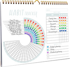 Listing image for 2026 Habit Tracker Calendar – Premium Daily Habit Tracker Journal and Goal Board