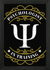 Listing image for Psychologist Psychology Framed Wall Art Poster Canvas Print Picture