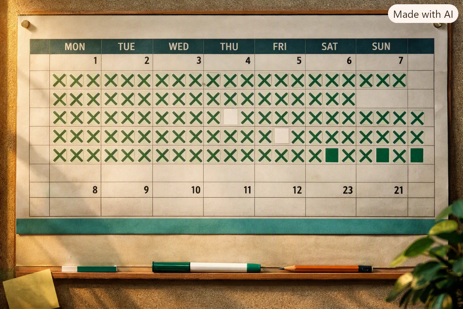 Overview image for Consistency Matters More Than a Perfect Streak | Better Habits